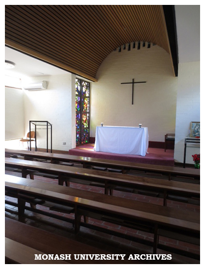 Small chapel, Religious Centre, Clayton campus