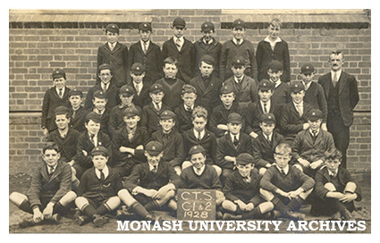 Caulfield Technical School class 1 and 2, 1928