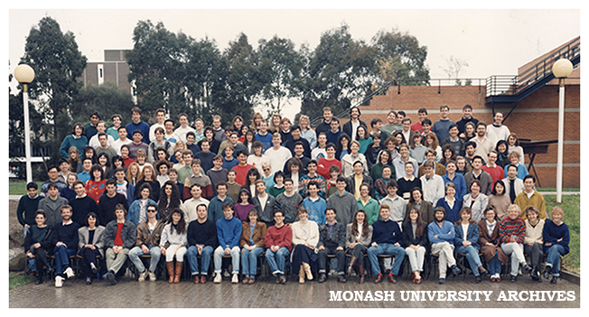 Final year Law students 1989