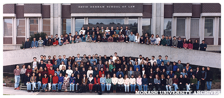 Final year Law students 1992