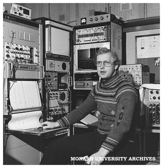 Dr Glenn Bowes in the Research Centre for Early Human Development at Queen Victoria Medical Centre