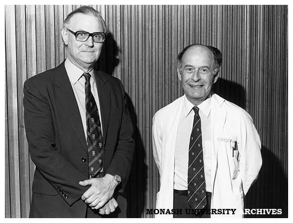 Professor Hugh Dudley and Associate Professor John Masterton, Department of Surgery