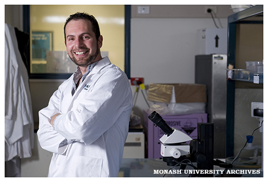 Research Fellow Dr Damian Dowling of the School of Biological Sciences