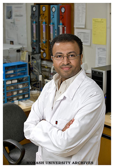 Nano researcher Dr Walid Daoud of the School of Applied Sciences and Engineering, Gippsland campus