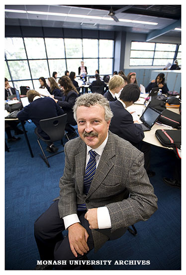 Peter Corkill, principal of the John Monash Science School