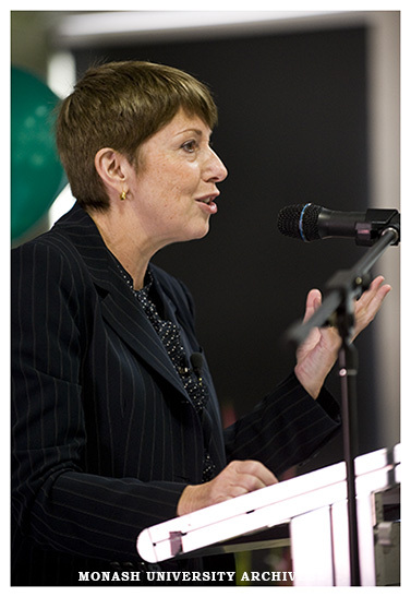 Ms Louise Adler, CEO and Publisher-in-Chief of Melbourne University Publishing, guest speaker at International Women's Day lunch