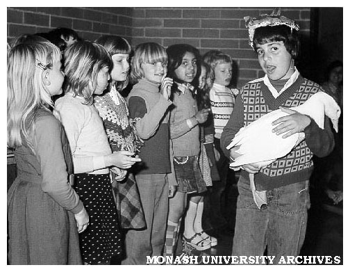 Children taking part in Foreign Languages in Elementary Schools project