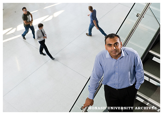Dr Abid Khan, Interim Director of the Melbourne Centre for Nanofabrication