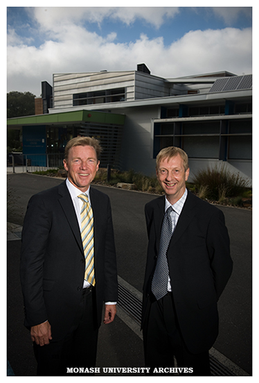 Professorial Fellow John Thwaites and Professor Dave Griggs, Monash Sustainability Institute