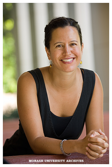 Manager of Monash University ePress, Michele Sabto, winner of the Council of Australian University Librarians Achievement Award for 2005