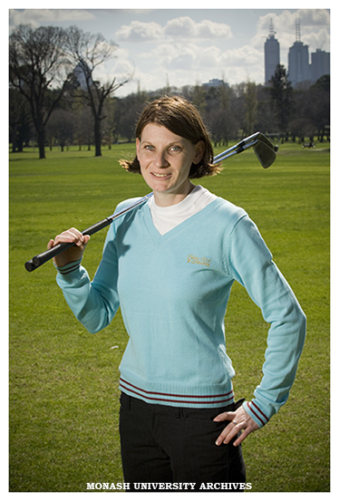 Andrea Fradkin will run the Golf Fitness Laboratory at the Pinehurst Resort in North Carolina as part of a postdoctoral fellowship at the University of Pittsburgh.