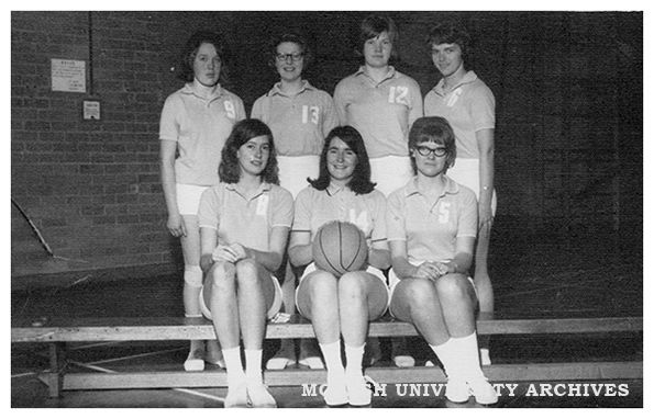 Monash women's intervarsity basketball team