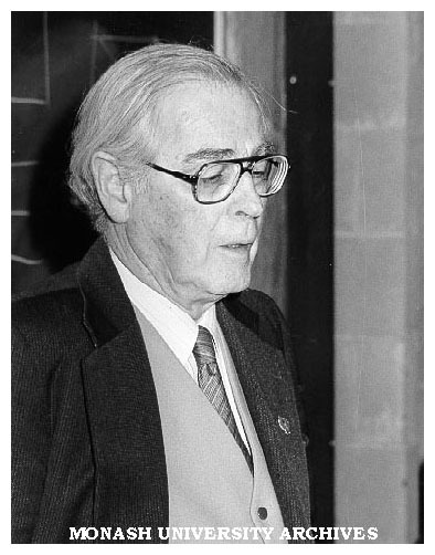 Former Chancellor, Sir Richard Eggleston