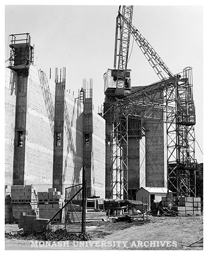 The Great Hall under construction