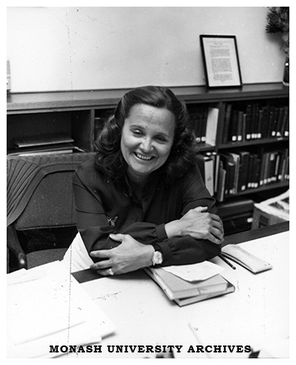 Hargrave librarian Marta Chiba