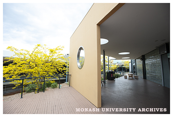 Student lounge deck, Gippsland campus