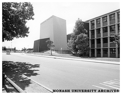 Alexander Theatre and Education Building (right)