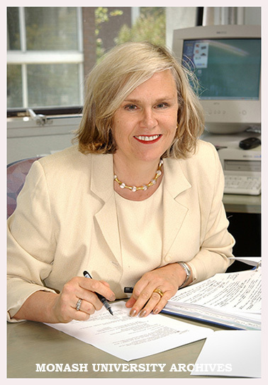 Professor Merran Evans, Director of Planning and Academic Affairs