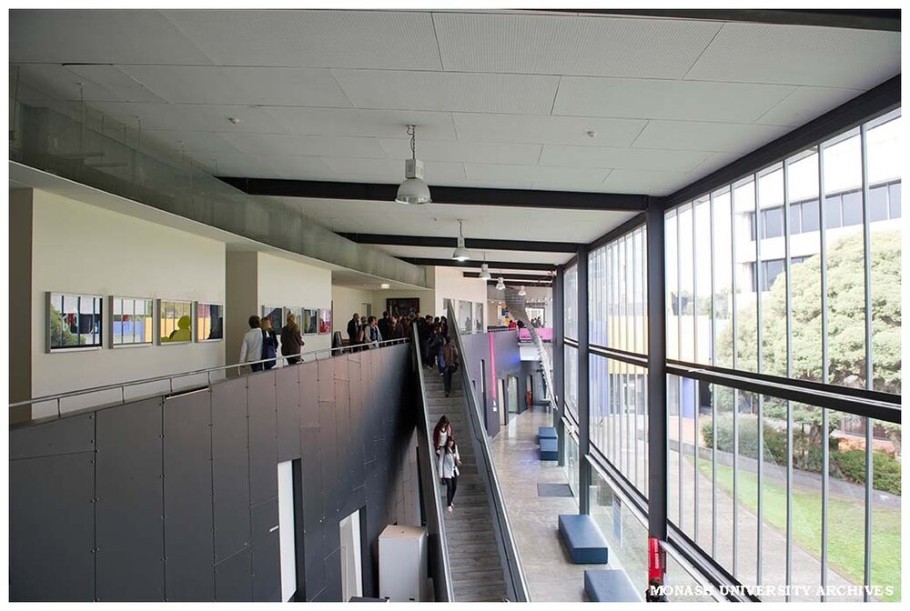 Attendees in Building G - Caulfield Open Day 2011