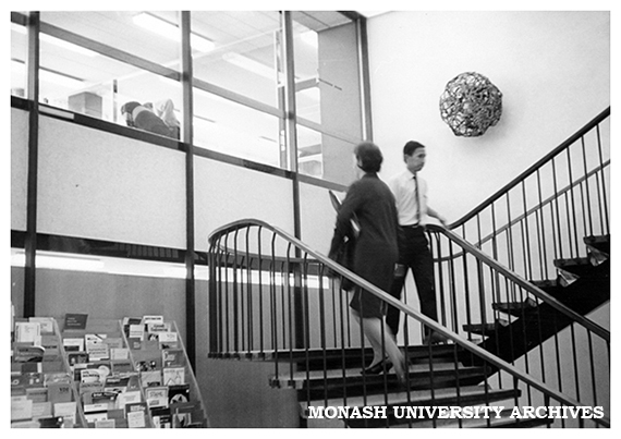 Hargrave Library stairway