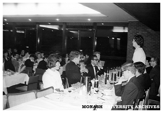 Warden's dinner, Howitt Hall