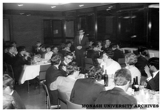 Warden's dinner, Howitt Hall
