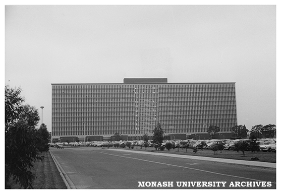 Menzies Building seen from south gate