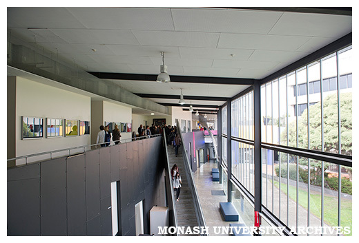 Caulfield Open Day 2011 - attendees in Building G