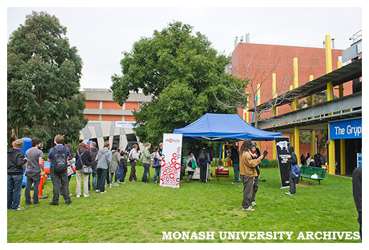 Caulfield Open Day 2011 - MONSU stall