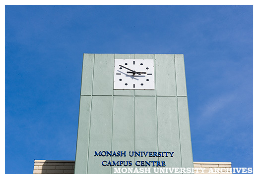 Campus centre clock