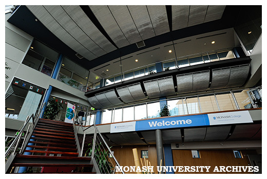 Monash College walkway, Clayton