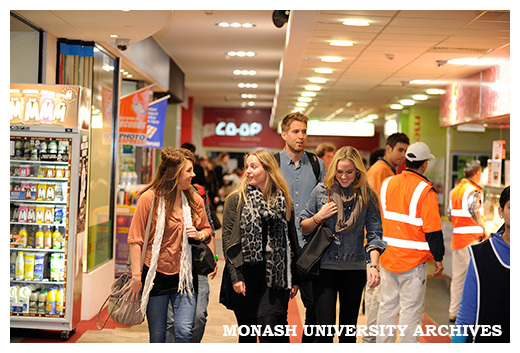 Students in Campus Centre