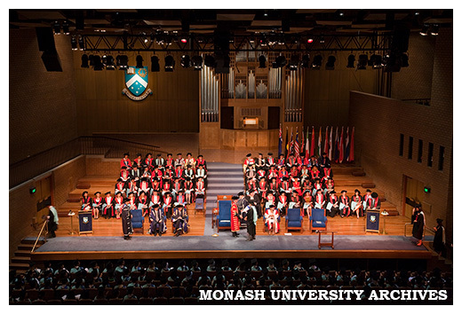 Graduation ceremony, Robert Blackwood Hall