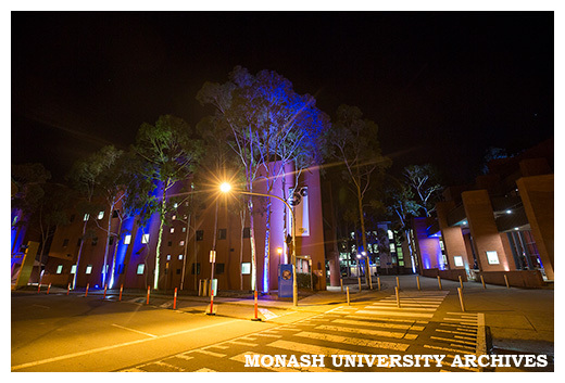 Performing Arts Centre at night