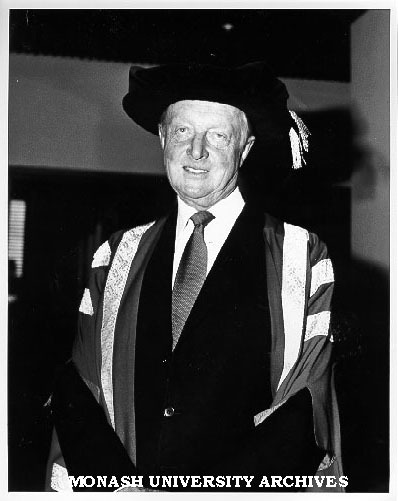 University's fourth Chancellor, Sir George Lush