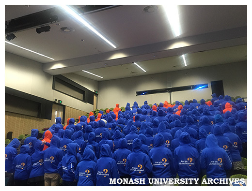 Monash Open Day 2015 volunteers