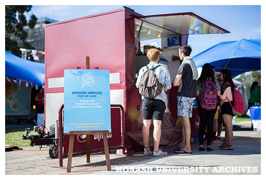 One World Festival - Monash Abroad pop up caf&eacute;