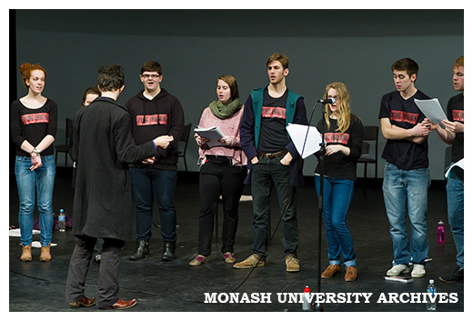 Student choir - Clayton Open Day 2011
