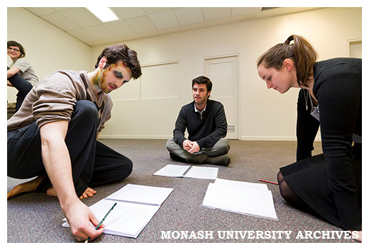 Wind in the Willows rehearsal