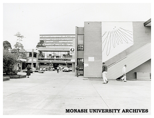 Union building with Menzies building in the background