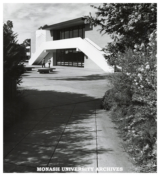Union building external stairs