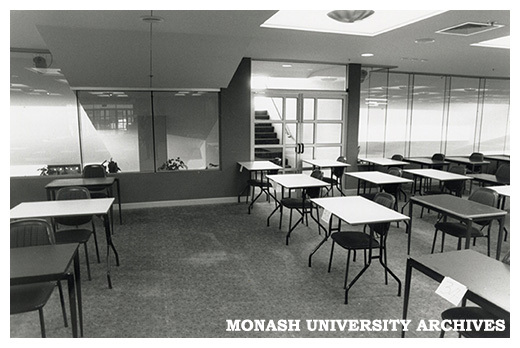 Exam set up Caulfield Racecourse