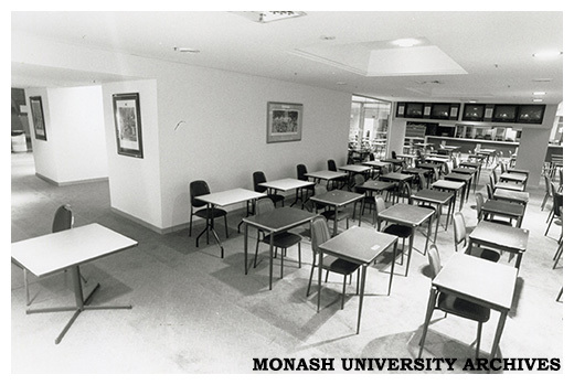 Exam set up Caulfield Racecourse