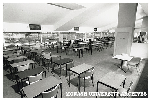 Exam set up Caulfield Racecourse