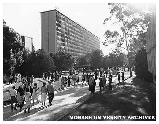 Graduates and families in Forum