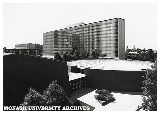 Rotunda and Alexander Theatre with Menzies building behind