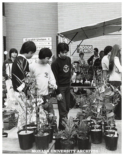 Plant market stall