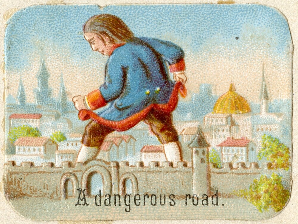 Scrapbooking cards : A dangerous road.