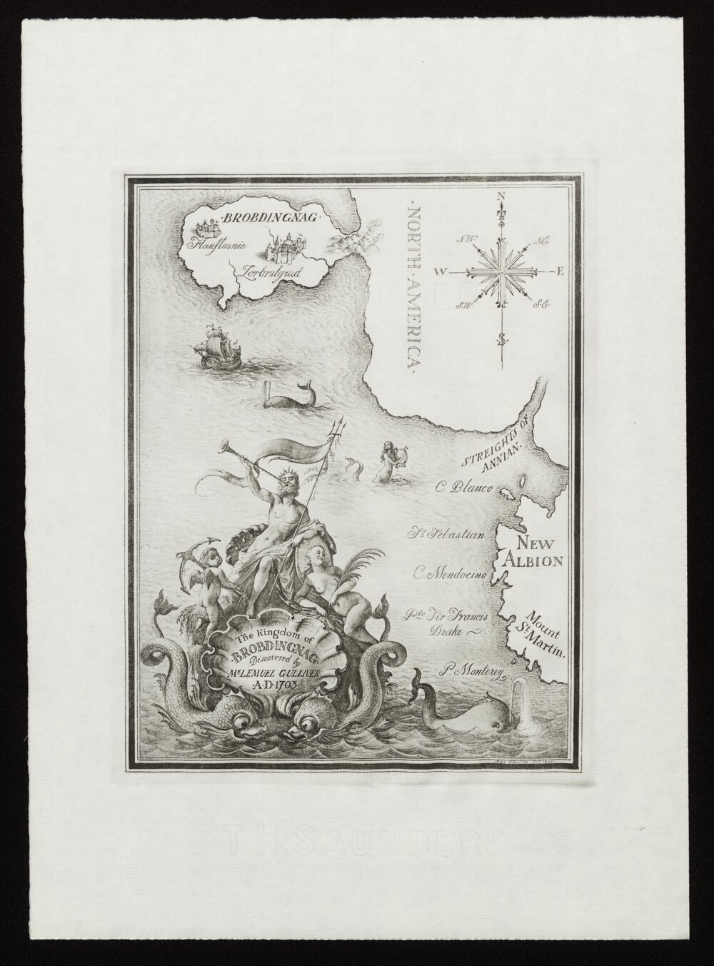 The Kingdom of Brobdingnag. Discovered by Mr Lemuel Gulliver A.D. 1703