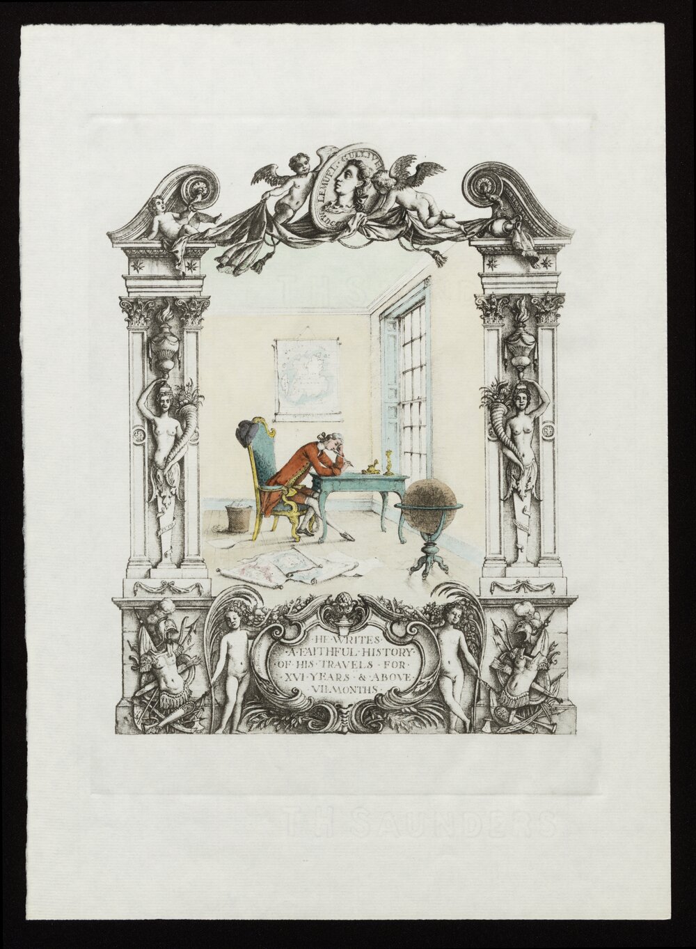 He writes a faithful history of his travels for XVI years &amp; above VII months